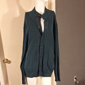 Goodfellow & Co Men's Teal Cardigan Sweater
